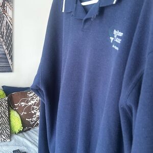 Men's Navy Sweater for the Golf Lover